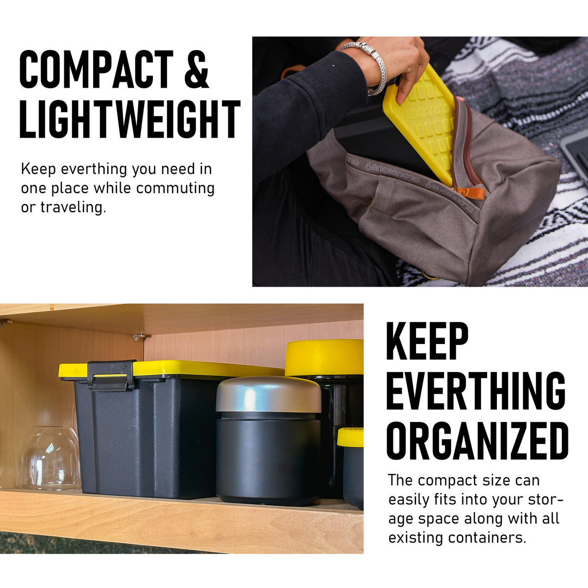 Stash9 Mini Tabletop Storage