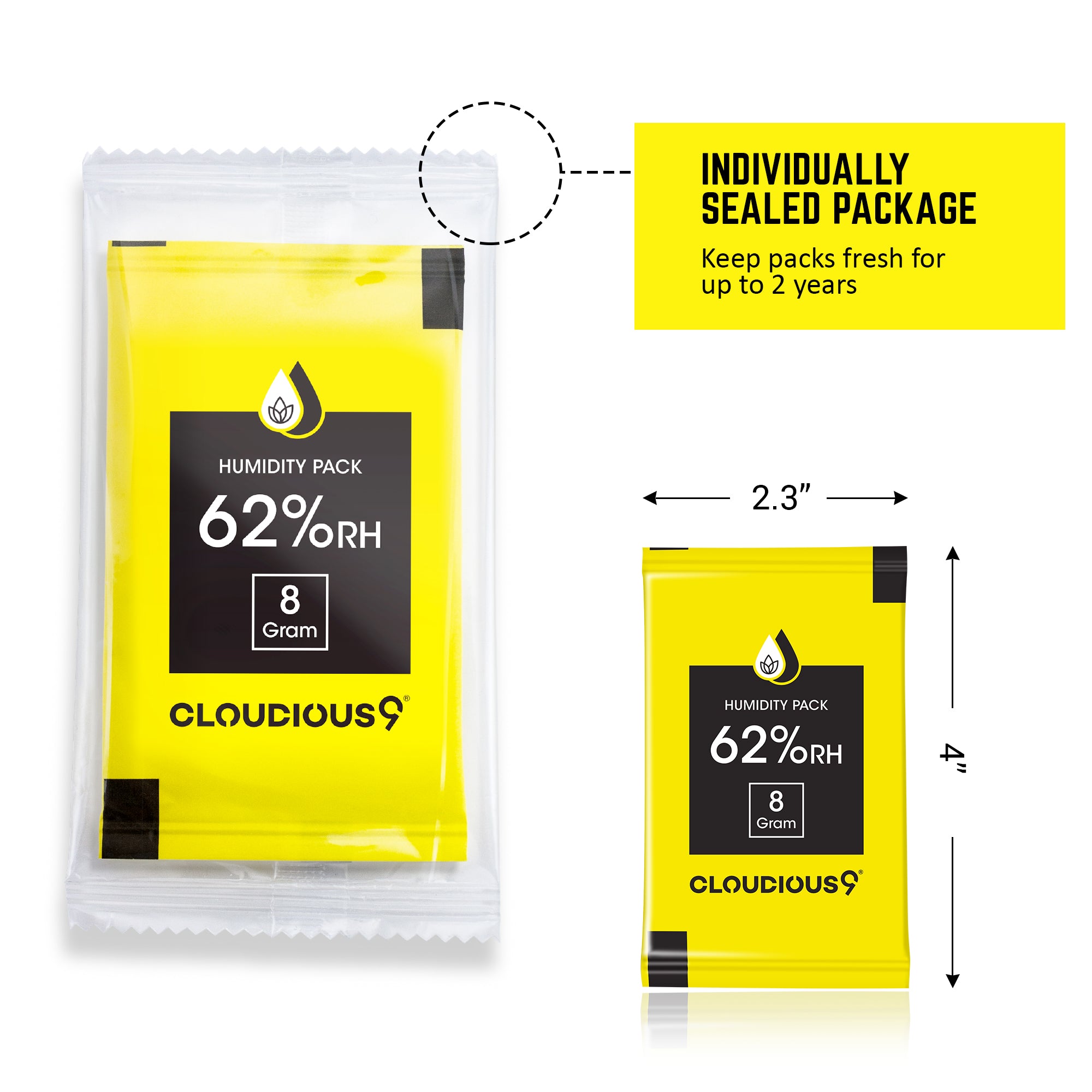 Boveda® 2-Way Humidity Packs 62%